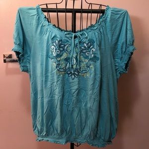 Croft and Barrow peasant tee